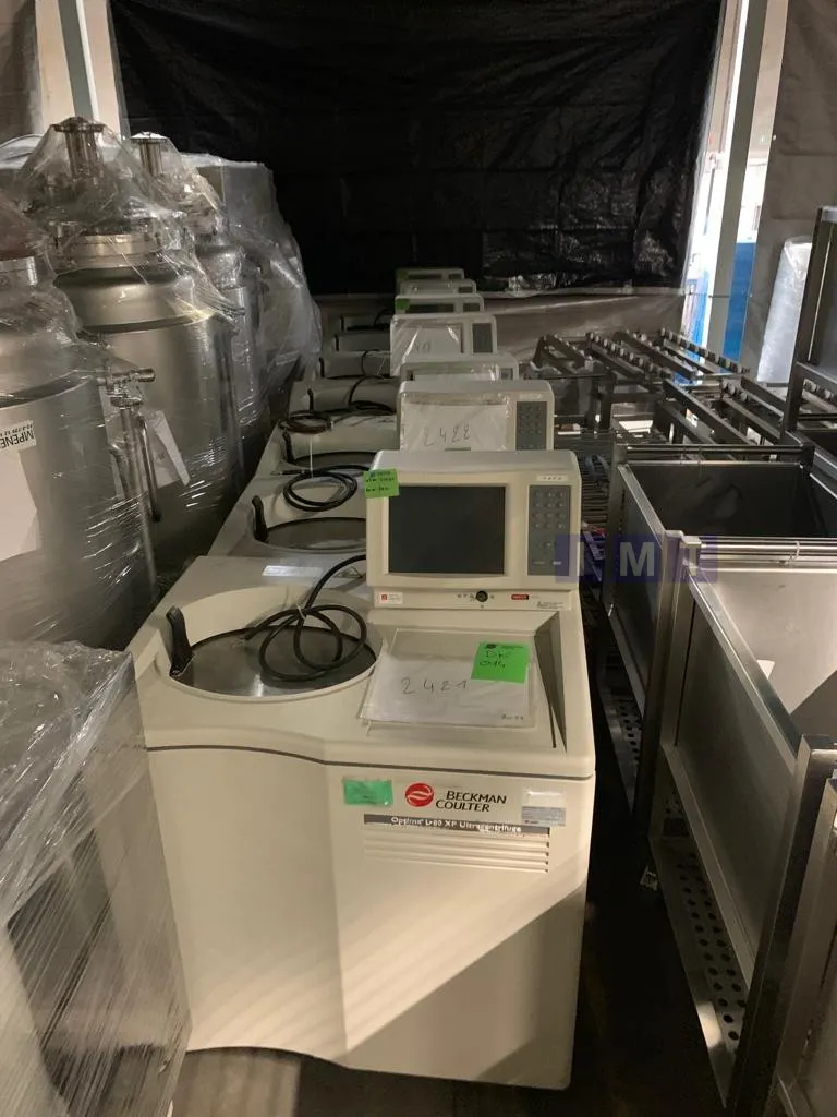 Equipment: Beckman Coulter Optima L-80 XP Ultracentrifuge | IMT Processing