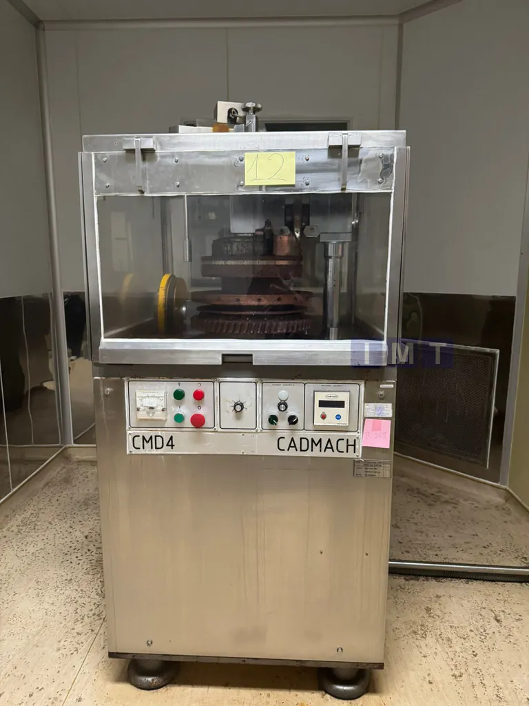 Equipment: Cadmach CMD4-20 Tablet Press Machine | IMT Processing